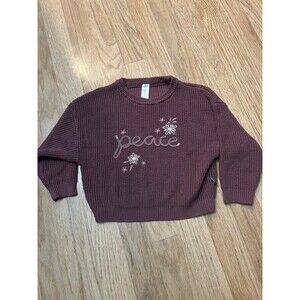 Modern Moments “Peace” Sweater – Size 3T